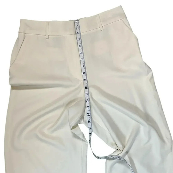 BCX NWT Off White Women's Wide Leg Pants Size Large Elastic Waist Small Flaw - Picture 5 of 10